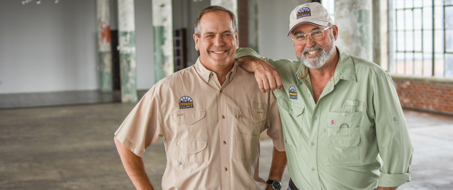 Black Dog Salvage co-owners Robert Kulp and Mike Whiteside