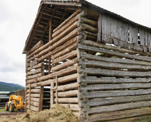 a barn in Blacksburg