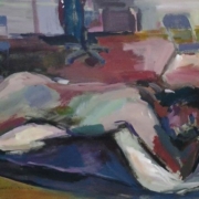 a person painted by Bonnie Burts