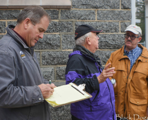 Ted Ayers and Mike Whiteside salvage a church