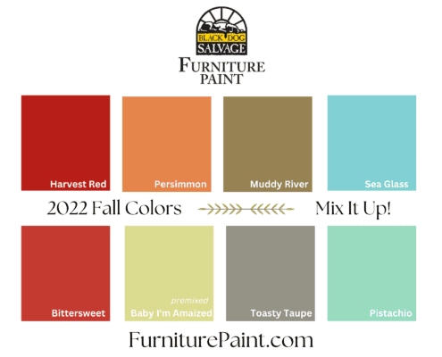 Black Dog Salvage Furniture Paint Fall Colors