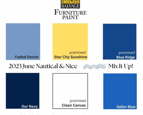 Black Dog Salvage Furniture Paint Nautical June Colors