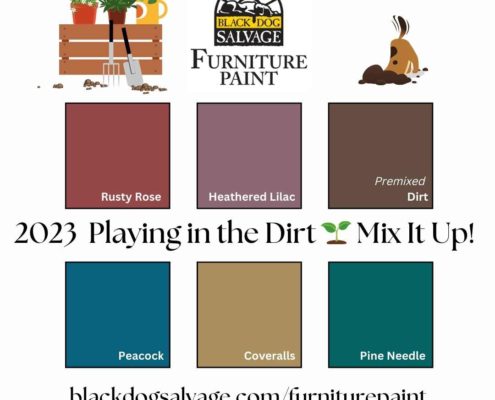 Black Dog Salvage Furniture Paint September Color Recipes