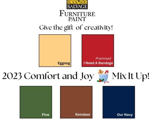 Black Dog Salvage Furniture Paint December Color Recipes