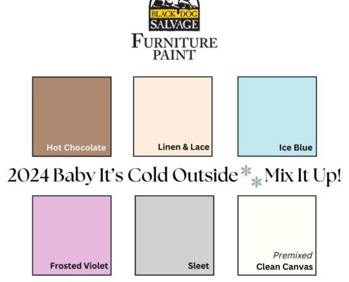 Black Dog Salvage Furniture Paint Color Recipes